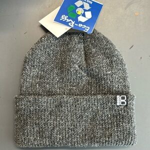 Men’s Gray Stocking Cap Wool blend